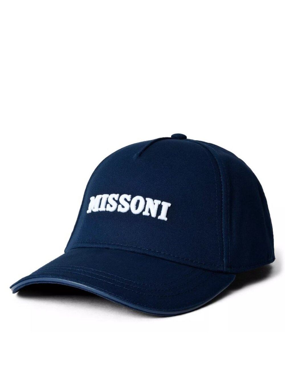 Missoni Logo Print Baseball Cap Navy One Size Adjustable NWT